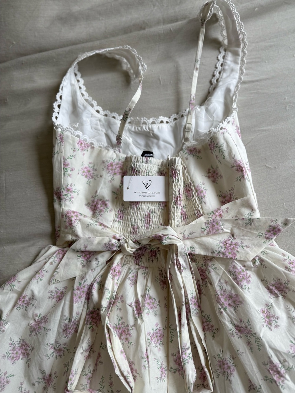 Windsor Floral Cottagecore Mini Dress - Picture 4 of 6